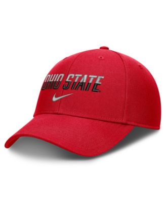 Men's and Women's Scarlet Ohio State Buckeyes 2026 On-Field Gameday Rise Adjustable Hat