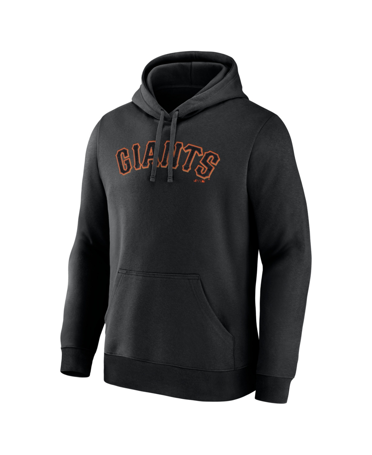 Logo Athletic Men's Black San Francisco Giants Wordmark Hoodie