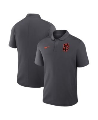 Men's Anthracite San Francisco Giants Alternate Victory Dri-FIT Polo Shirt