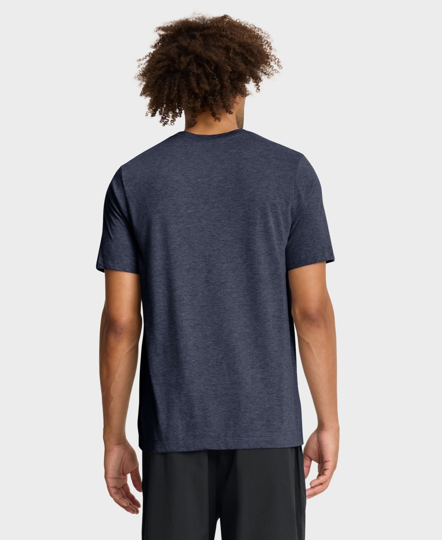 Мужская футболка Nike Heather Navy Minnesota Twins Cooperstown Logo Tri-Blend — фото 4