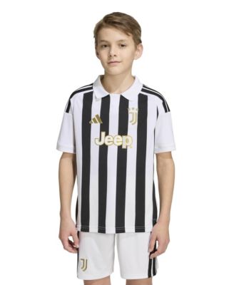 Big Boys and Girls White Juventus 2026/27 Home Replica Jersey