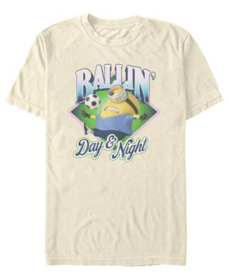 Men's Balling Day and Night Graphic T-Shirt
