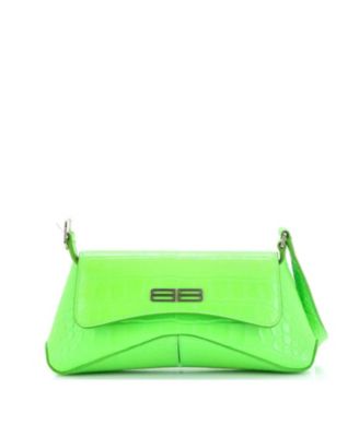 Medium XX Flap Street Shoulder Bag Embossed Leather