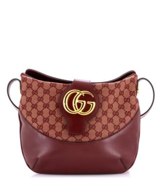 Medium Arli Crossbody Bag Leather and GG Canvas