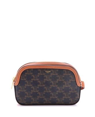 Small Camera Bag Triomphe Coated Canvas