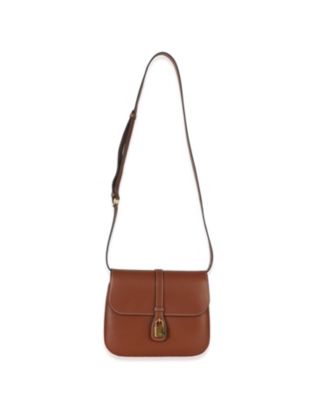 Pre-Owned Celine Tan Smooth Calfskin Tabou Medium Flap Bag