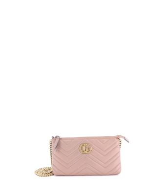 Mini GG Marmont Chain Shoulder Bag Matelasse Leather