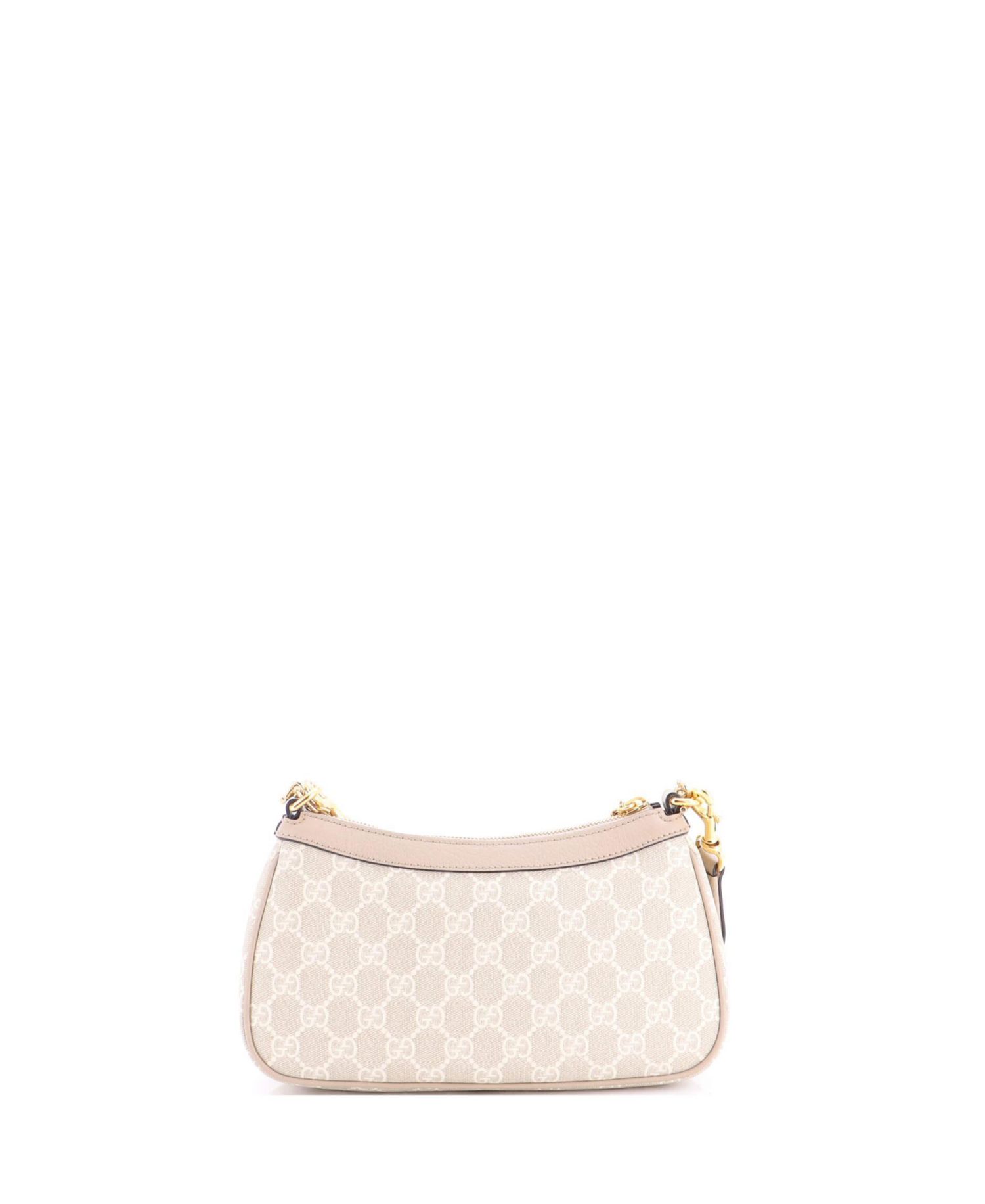 Small Ophidia Charm Shoulder Bag GG Coated Canvas