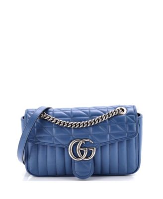 Small GG Marmont Flap Bag Mixed Matelasse Leather