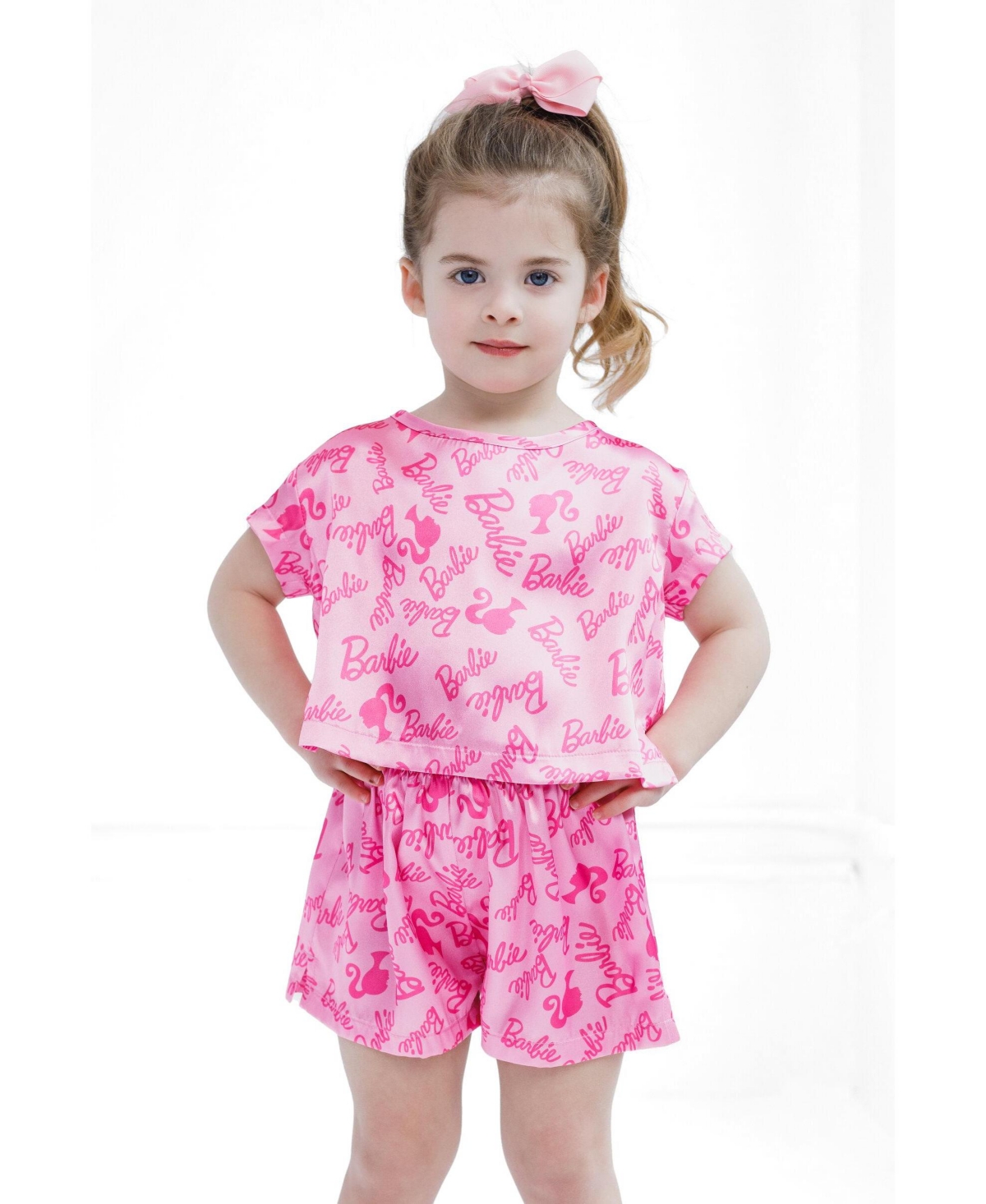 Barbie Girls (4-16) 2-Piece Pajama Shorts Set