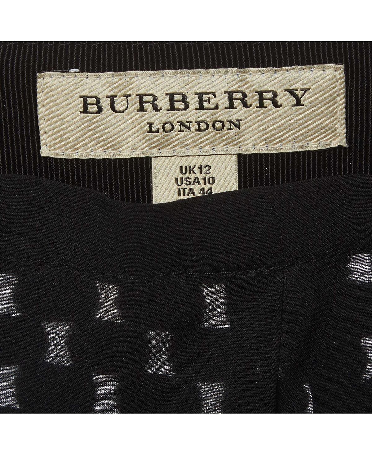 Pre-Owned Burberry Women's Synthetic Fil Coupandeacute Pencil Skirt view 3 — MAYCSS fashion products