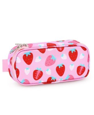 Multi-Slot Pencil Case with Cute Patterns – School Stationery Organizer for Girls and Children