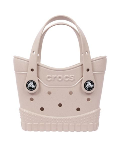 Женская сумка Crocs Micro Tote – Glitter Print EVA Mini, Jibbitz – Compatible, цвет: Coca Crm