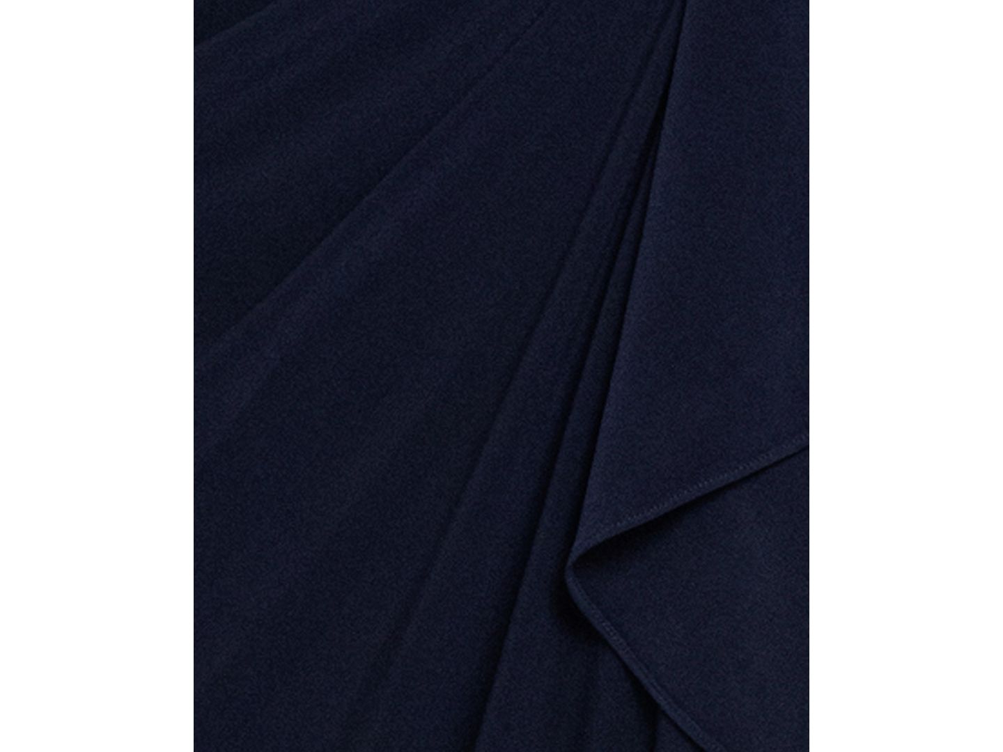 Женское платье Betsy & Adam Plus Size Beaded-Sleeve Side-Ruffle Maxi, цвет: Тёмно-синий серебряный — фото 5