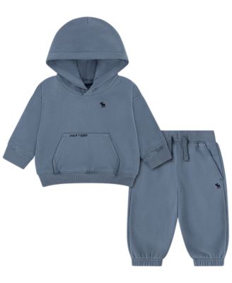 Baby Boys' Long-Sleeve Hoodie and Pants, 2-Piece Set
