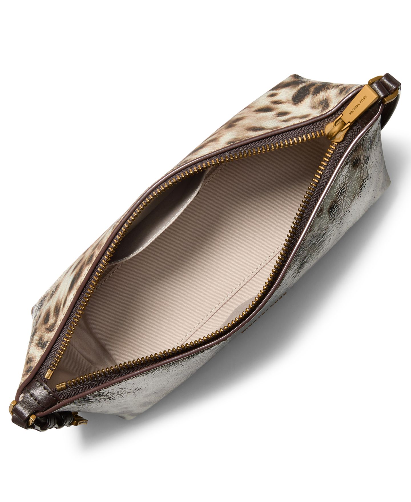 Женская сумка Michael Kors Laila Small East West Pouchette, цвет: Хаки — фото 4