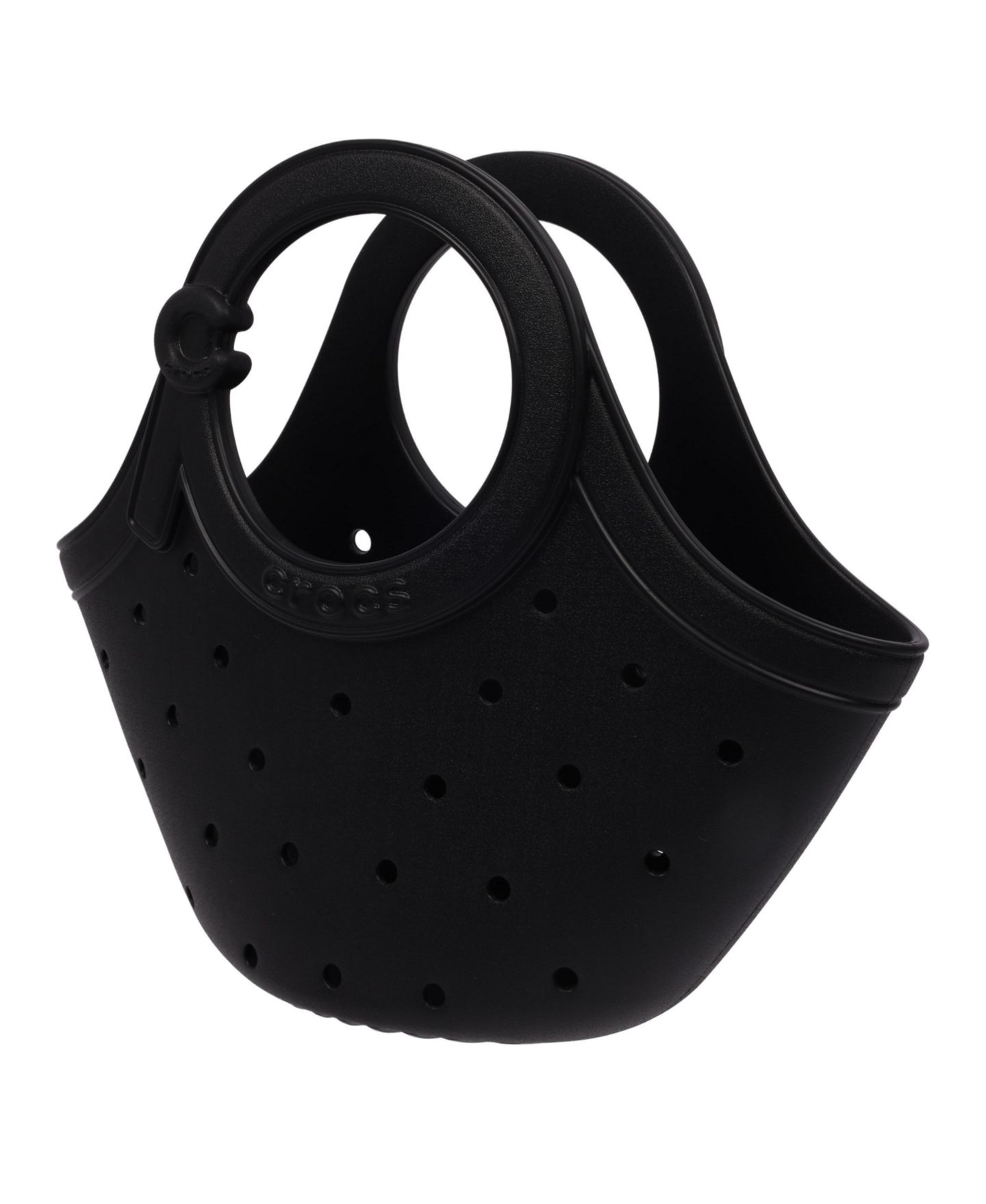 Женская сумка Crocs Medium EVA with Round Handle and Soft Touch Buckle, цвет: Чёрный — фото 3