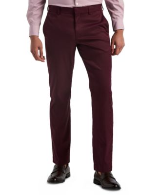 Men's Flat Front Modern-Fit Dress Pants