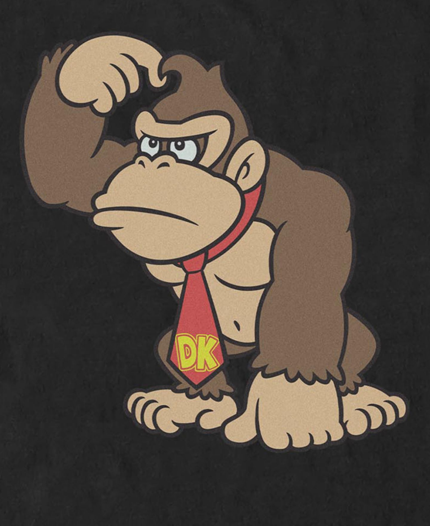 Мужская футболка Fifth Sun Nintendo Donkey Dont Know, цвет: Чёрный — фото 3
