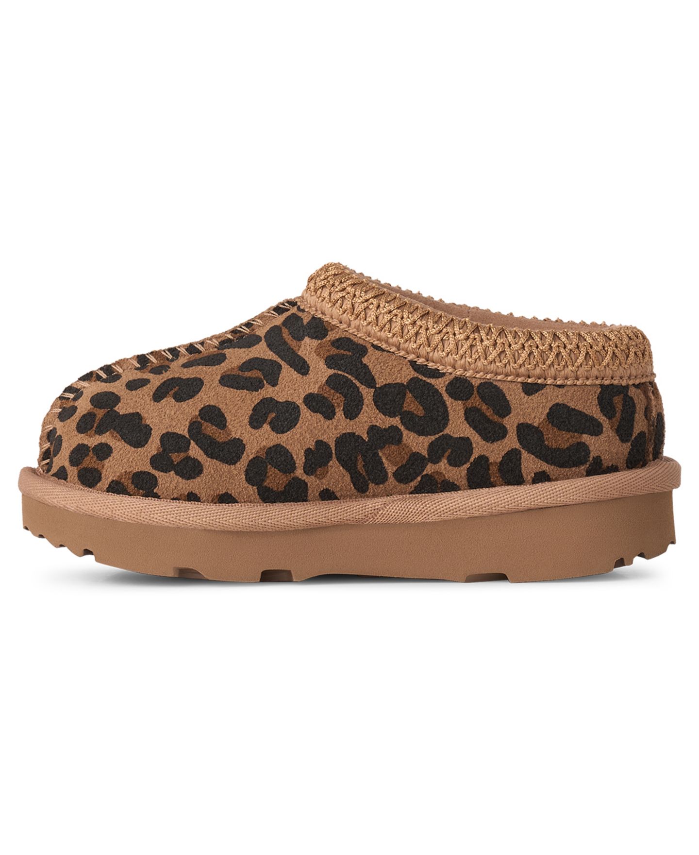 Сабо UGG® Tasman II Spotted Clog Slippers для девочек, цвет: Рыжевато-коричневый — фото 5