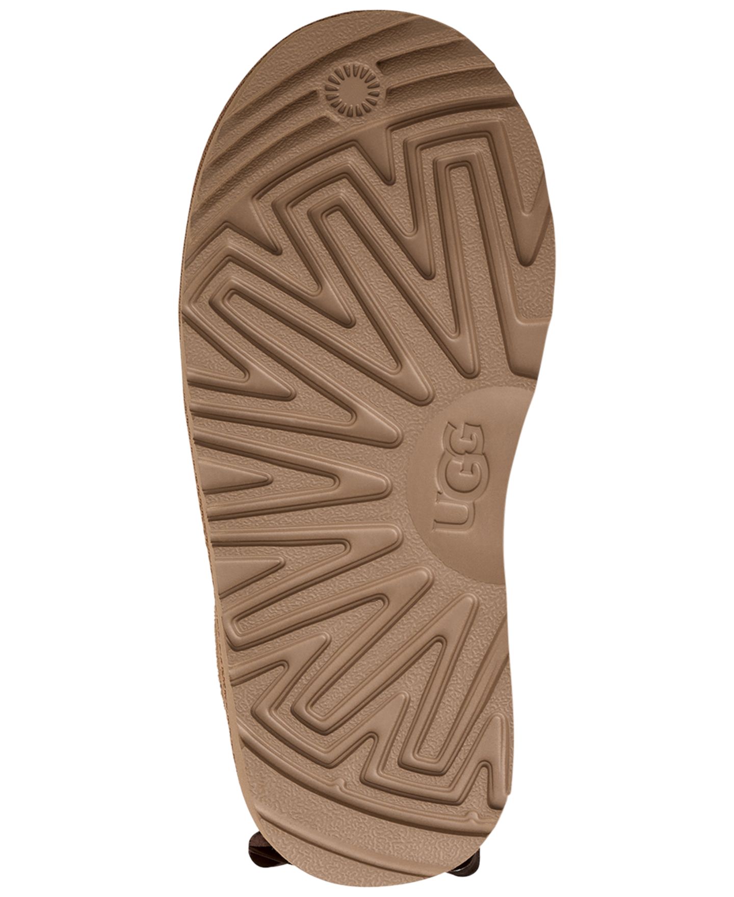 Детские ботинки UGG® Ultra Mini Bailey Bow Round Toe Booties, цвет: Каштановый — фото 4