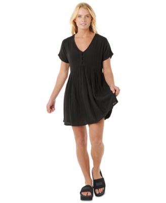 Women's Premium Surf Short-Sleeve Mini Dress
