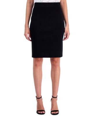Petite Midi Pull-On Sweater Skirt