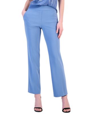 Petite Pull-On Slash Pocket Trouser Pants