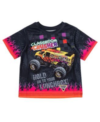 Marvel's Monster Trucks Toddler Boys' Athletic Short Sleeve T-Shirt