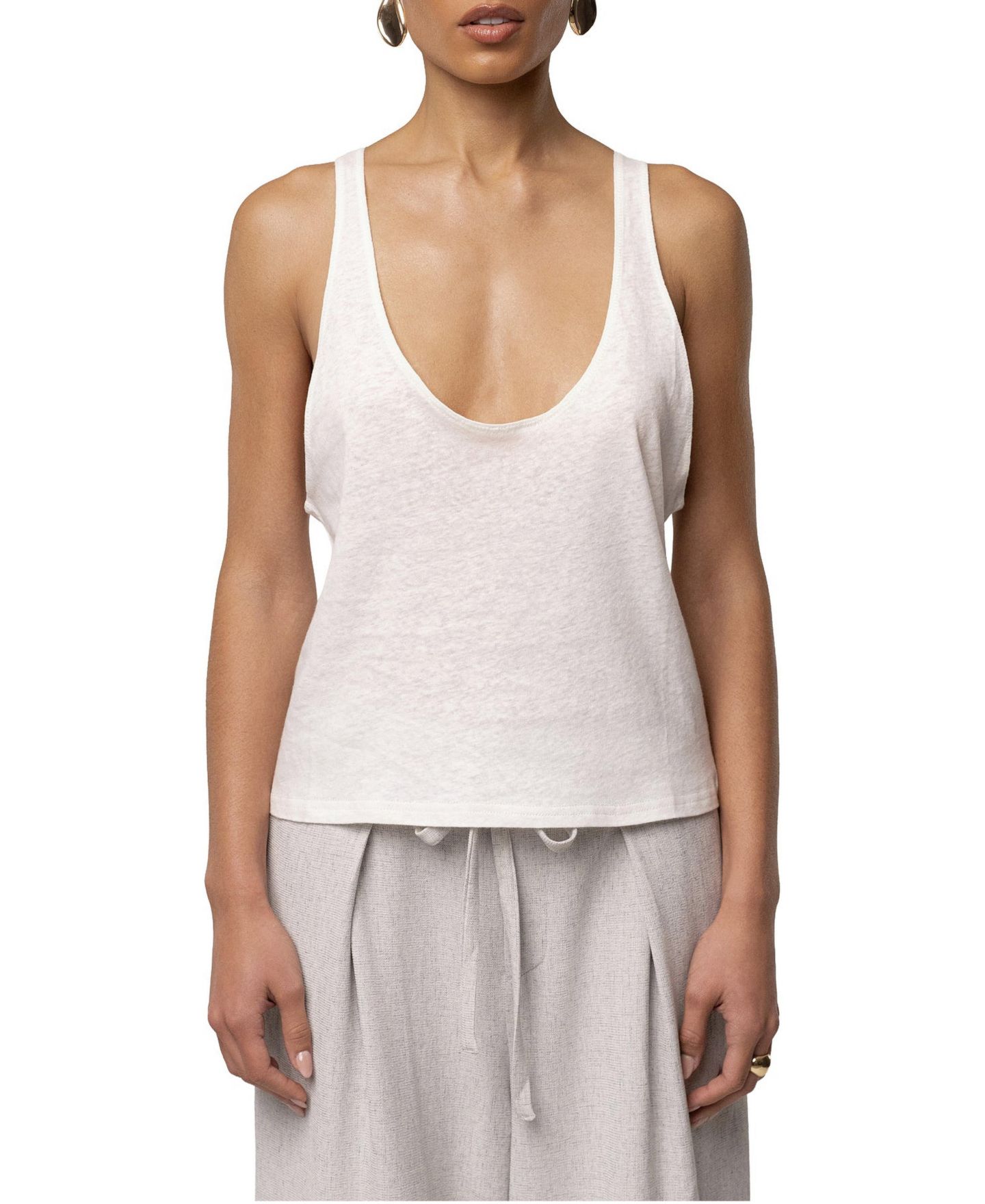 Женский топ JLUXLABEL Classic Scoop Neck — фото 1