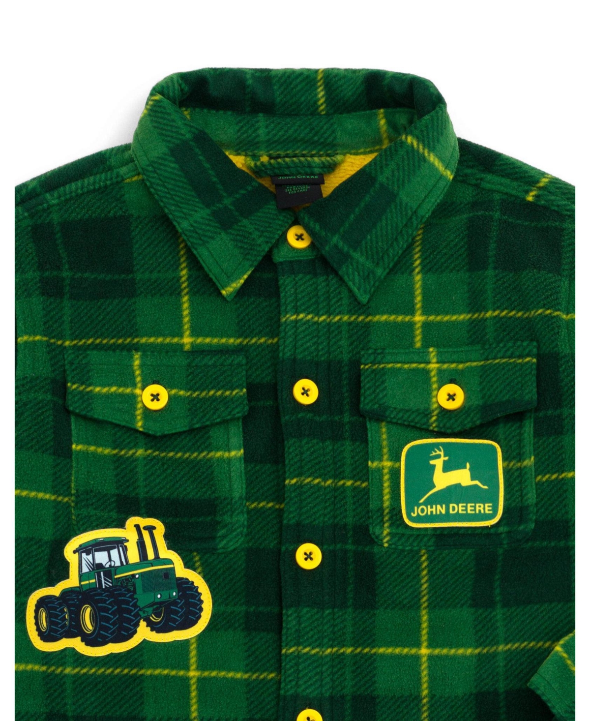 John Deere Toddler Boys Fleece Lined Shacket