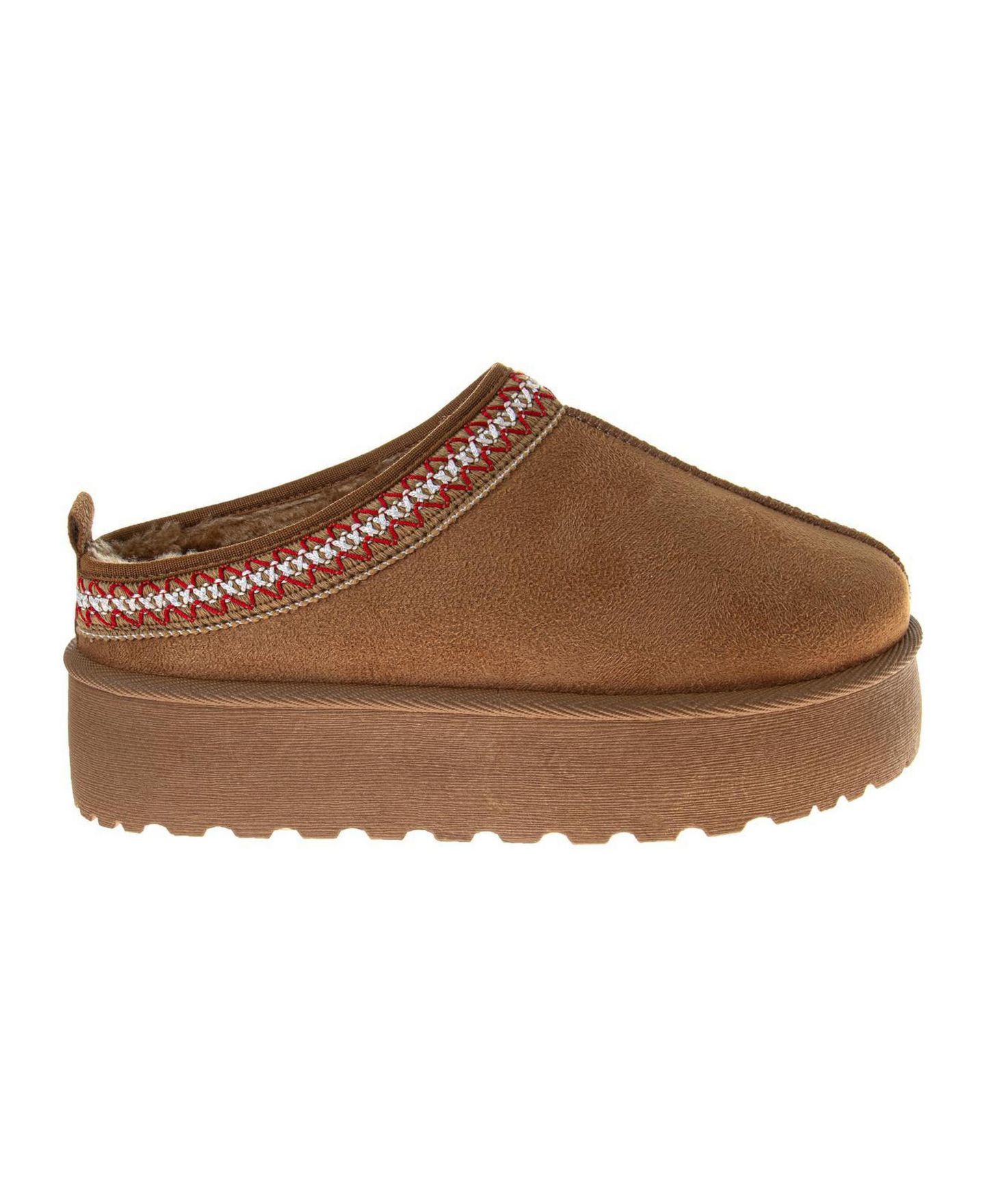 Женские тапочки Avalanche Adults Casuals Slippers, цвет: Каштановый — фото 2