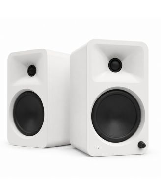 ORA4 140W Powered Reference Speakers, 4" Woofers, Bluetooth 5.0, USB-C, Bi-Amplified, Pair, Matte Cream