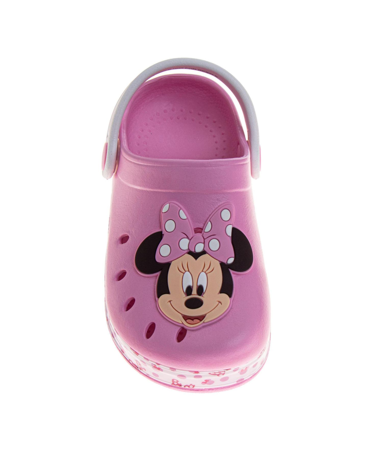 Сабо Disney Minnie Mouse EVA Water Clog Slip On Shoes для девочек, цвет: Розовый — фото 4