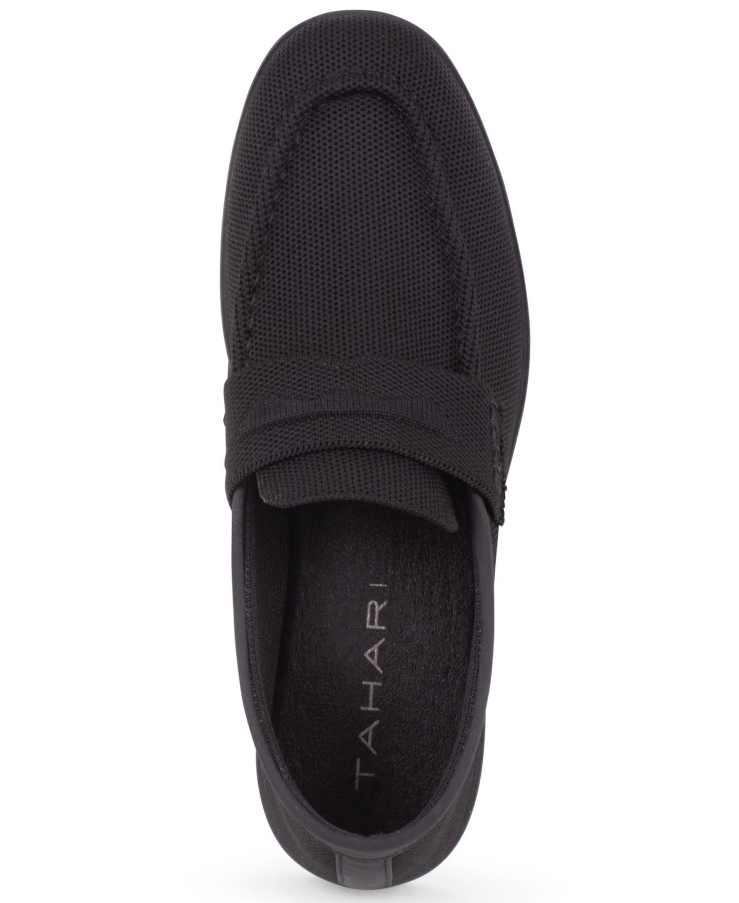 Женские туфли Tahari Marseille Knit Slip-On, цвет: Чёрный — фото 4