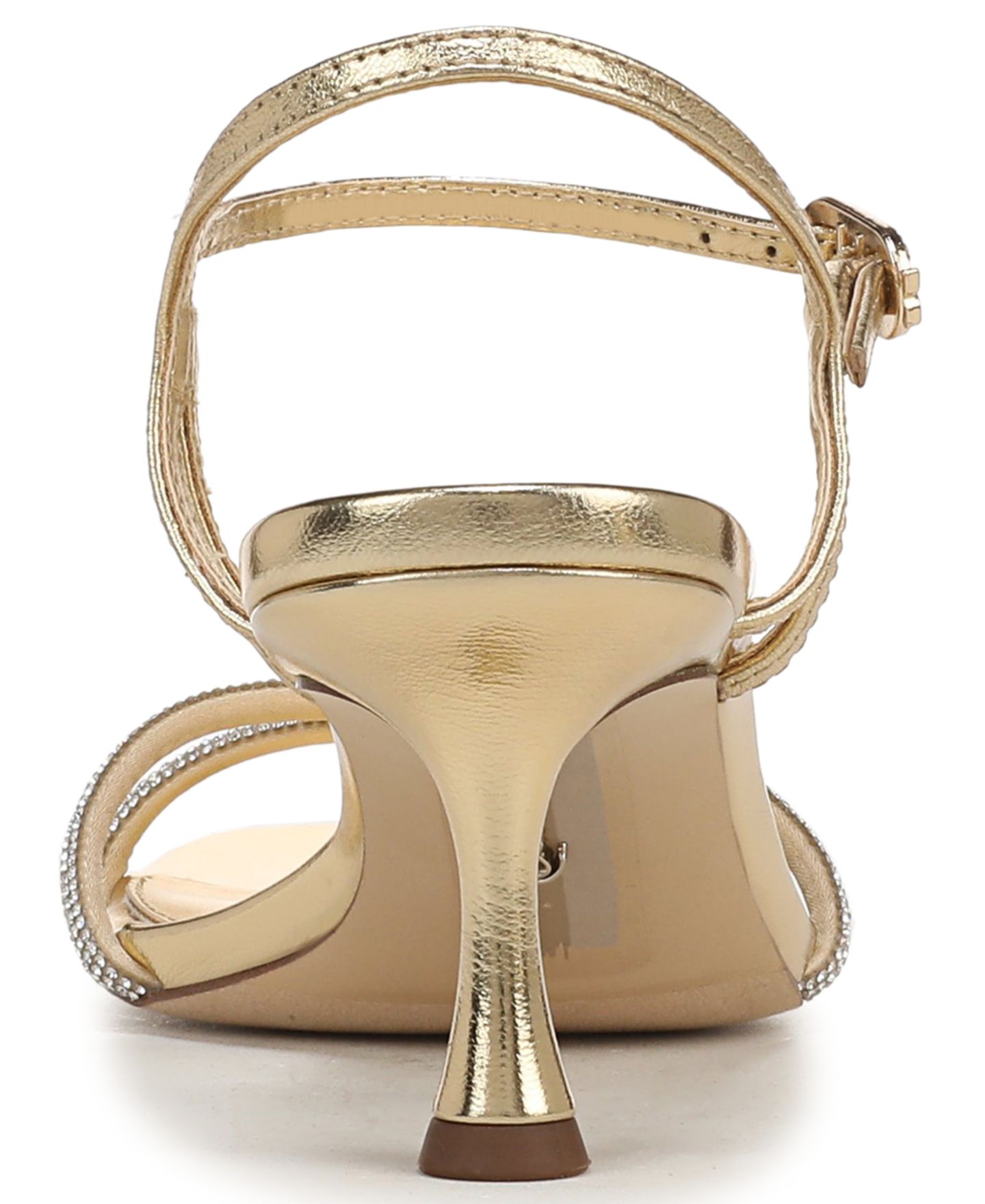 Женские сандалии Sam Edelman Presley Glam Strappy, цвет: Янтарный золотой — фото 3