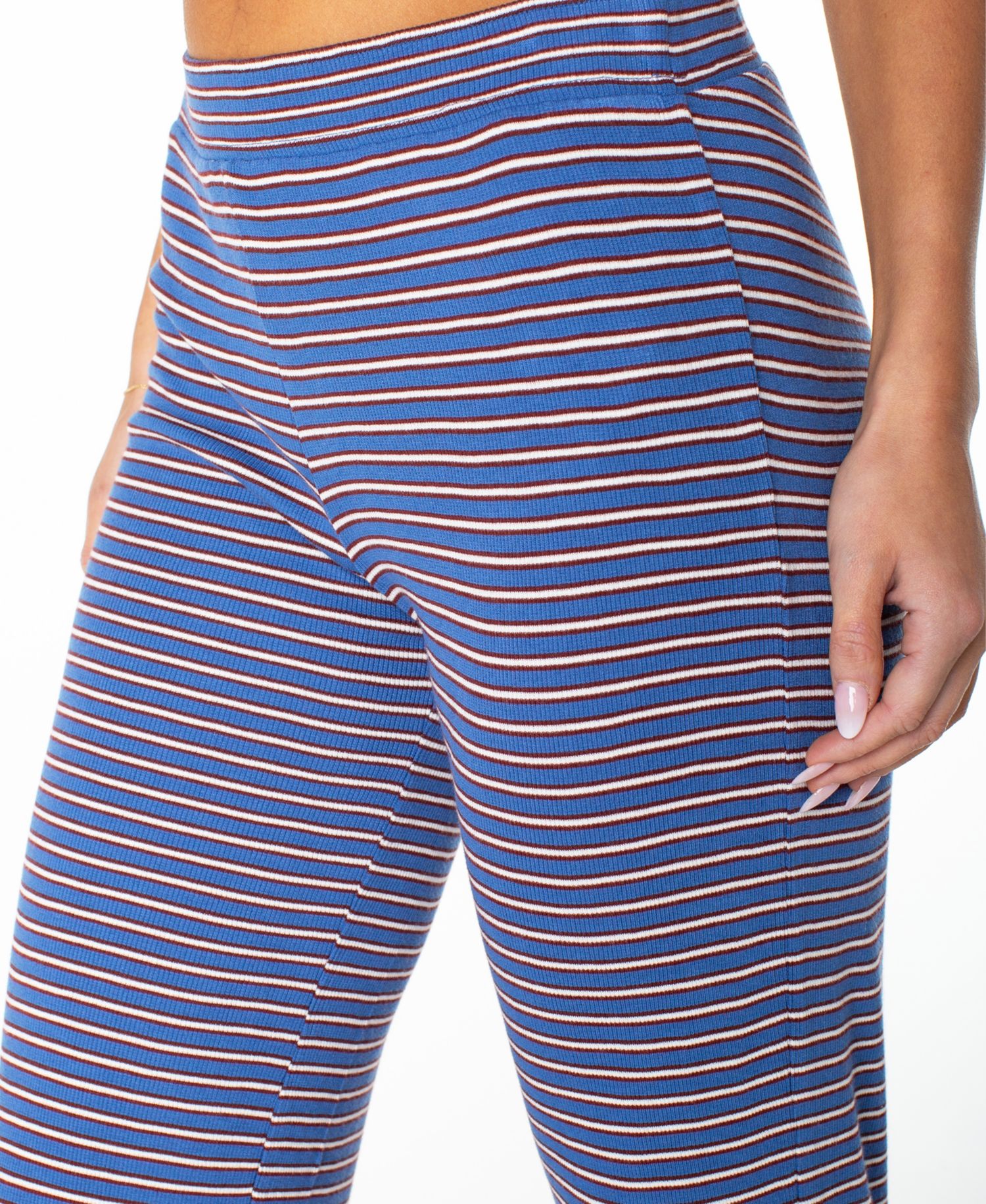 Women's Summer Fling Ribbed Wide-Leg Pull-On Pants