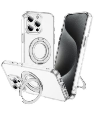 iPhone 15 SERIES Case: Magnetic Ring Stand, Shockproof