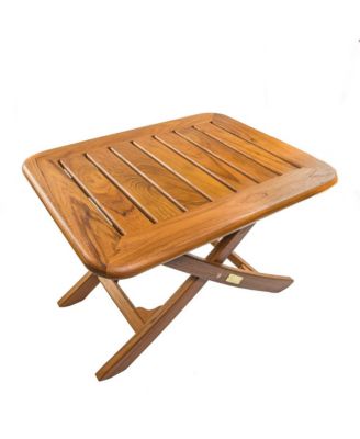 18" Solid Wood Rectangular End Table