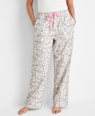 Women's Poplin Pajama Pants, XS-3X