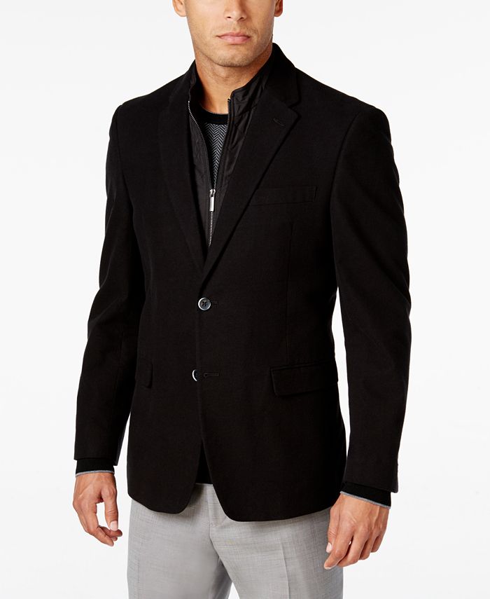 Tommy Hilfiger Men's Slim-Fit Sport Coat with Removable Vest Insert ...