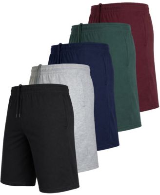 Men's Cotton Lounge Shorts, 5-Pack