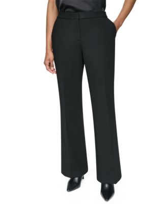 Women's Low-Rise Flare Trousers Pants