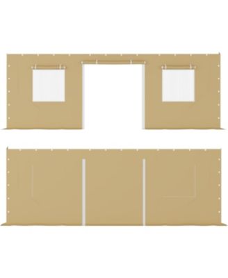 Heavy Duty Carport Sidewalls - 220G PE Fabric