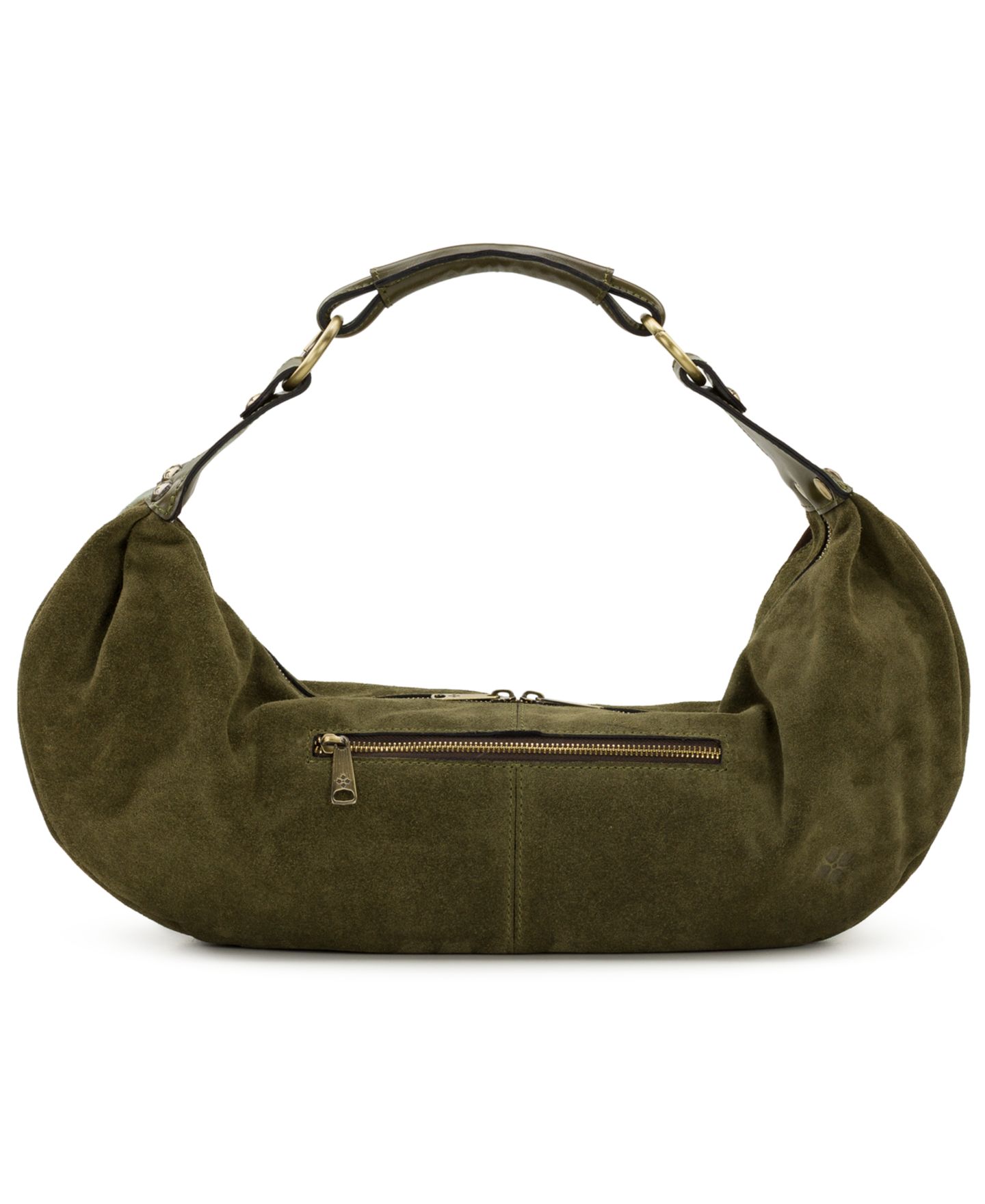 Женская сумка Patricia Nash Bente Extra-Large Hobo Shoulder Handbag, цвет: Оливковый — фото 2
