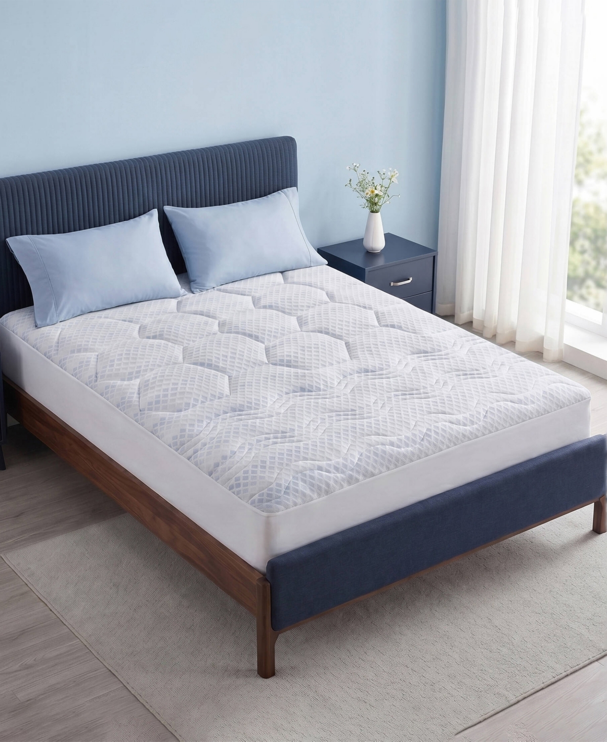 Madison Park 3-Zone Cooling Mattress Pad