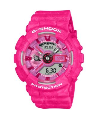 Women's Japanese Quartz Pink Resin XG Limited Edition Watch 45.9mm