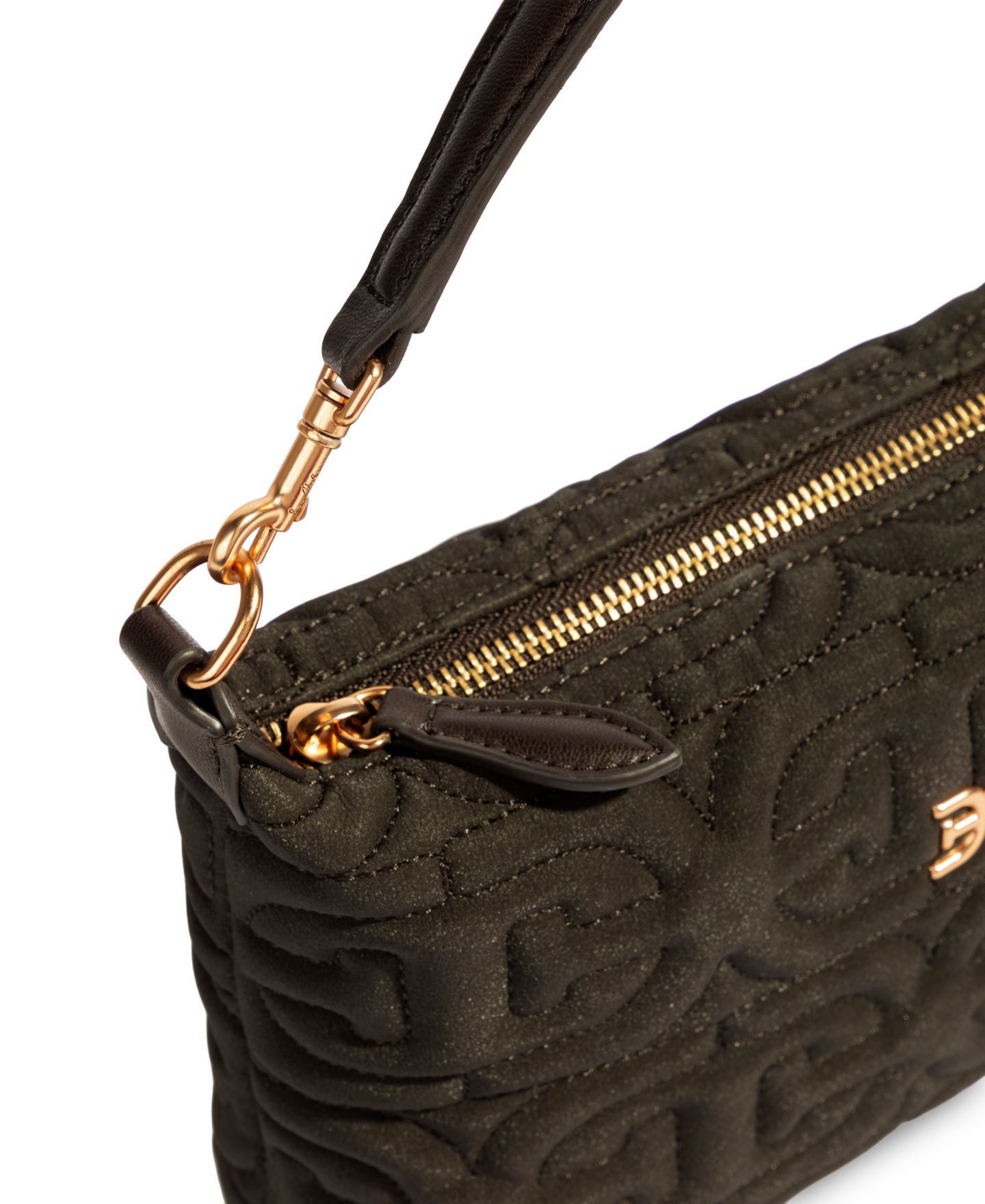 Женская сумка Sam Edelman Ethyl Quilted Top Zip Demi Shoulder Handbag, цвет: Шоколадный — фото 6