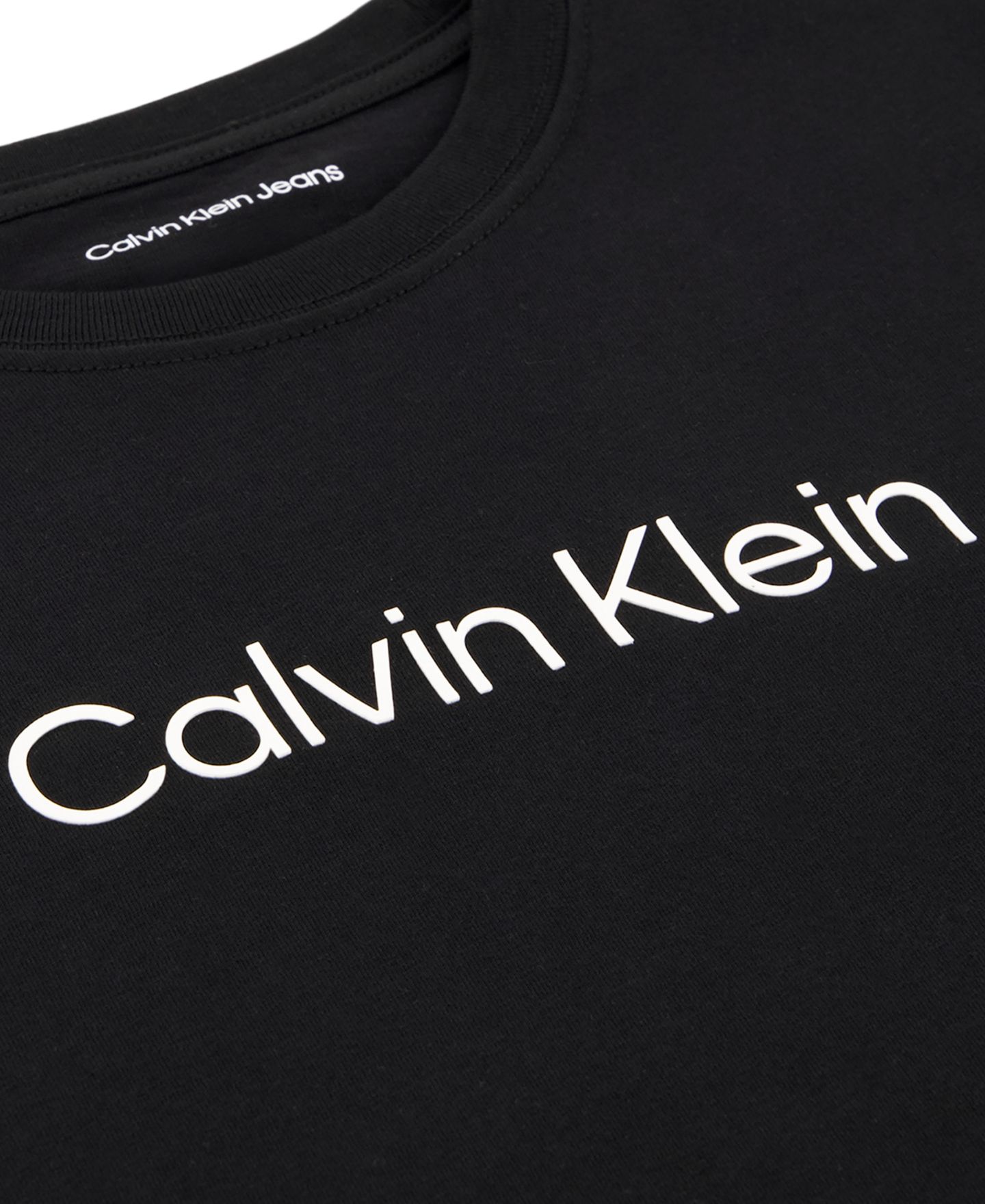 Футболка Calvin Klein Short-Sleeve для мальчиков, цвет: Чёрный — фото 5