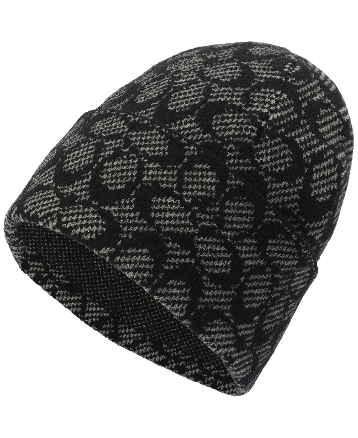 Coach Signature-c Twill Cuff Beanie